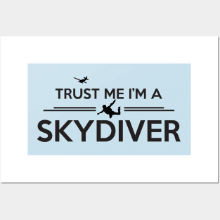 Trust me skydiver Posters and Art